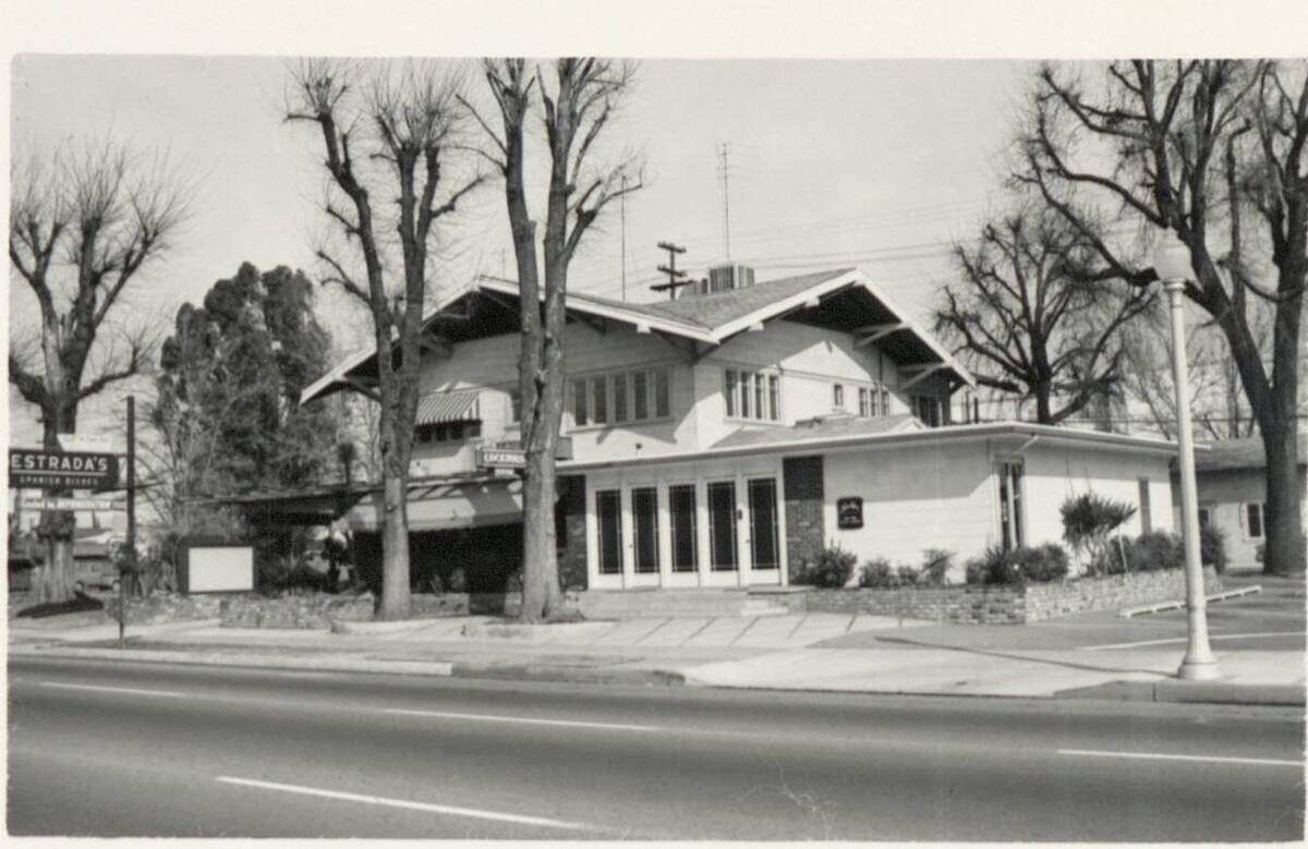 Estrada’s Spanish Kitchen is pictured in a 1963 photo from the Fresno County Assessor’s Office, courtesy of the Genealogy & Local History Library, part of the Fresno County Public Library and the Fresno County Genealogical Society.